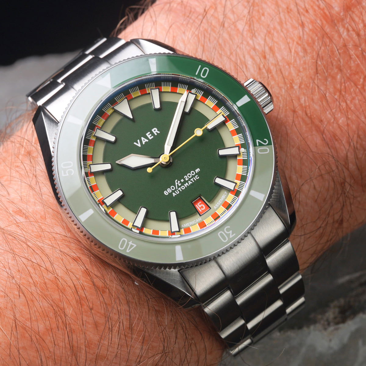 VAER D5 Pacific | Anacapa Auto Mens Watch - 39mm USA