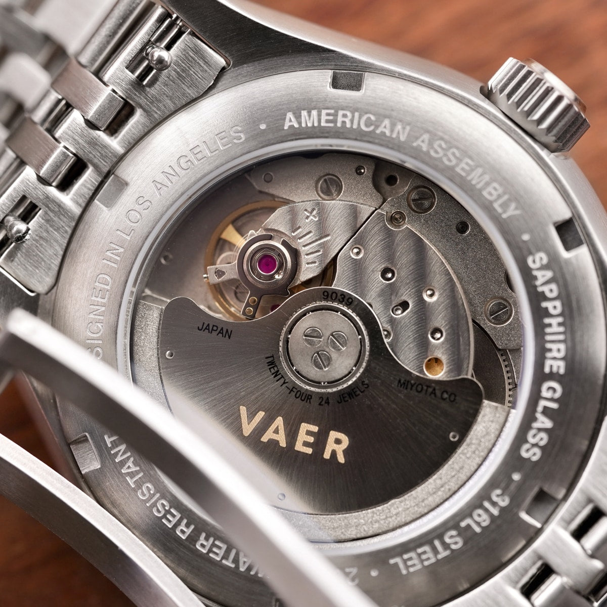VAER D5 Watch - Meridian Navy - USA Auto 39mm