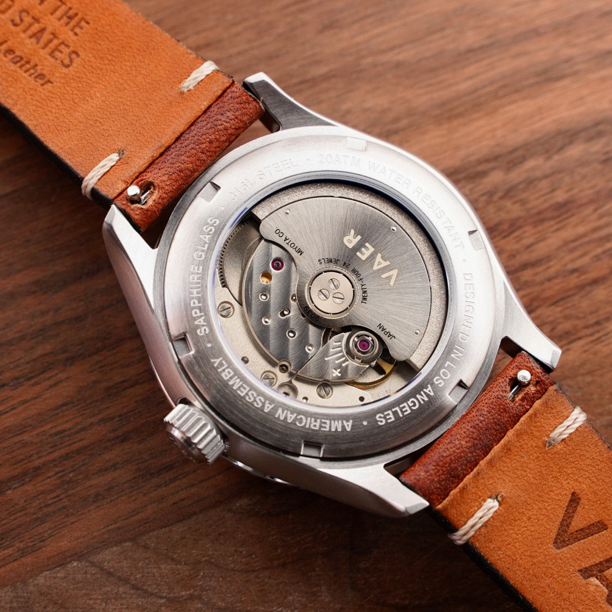 VAER D5 Watch - Meridian Navy - USA Auto 39mm