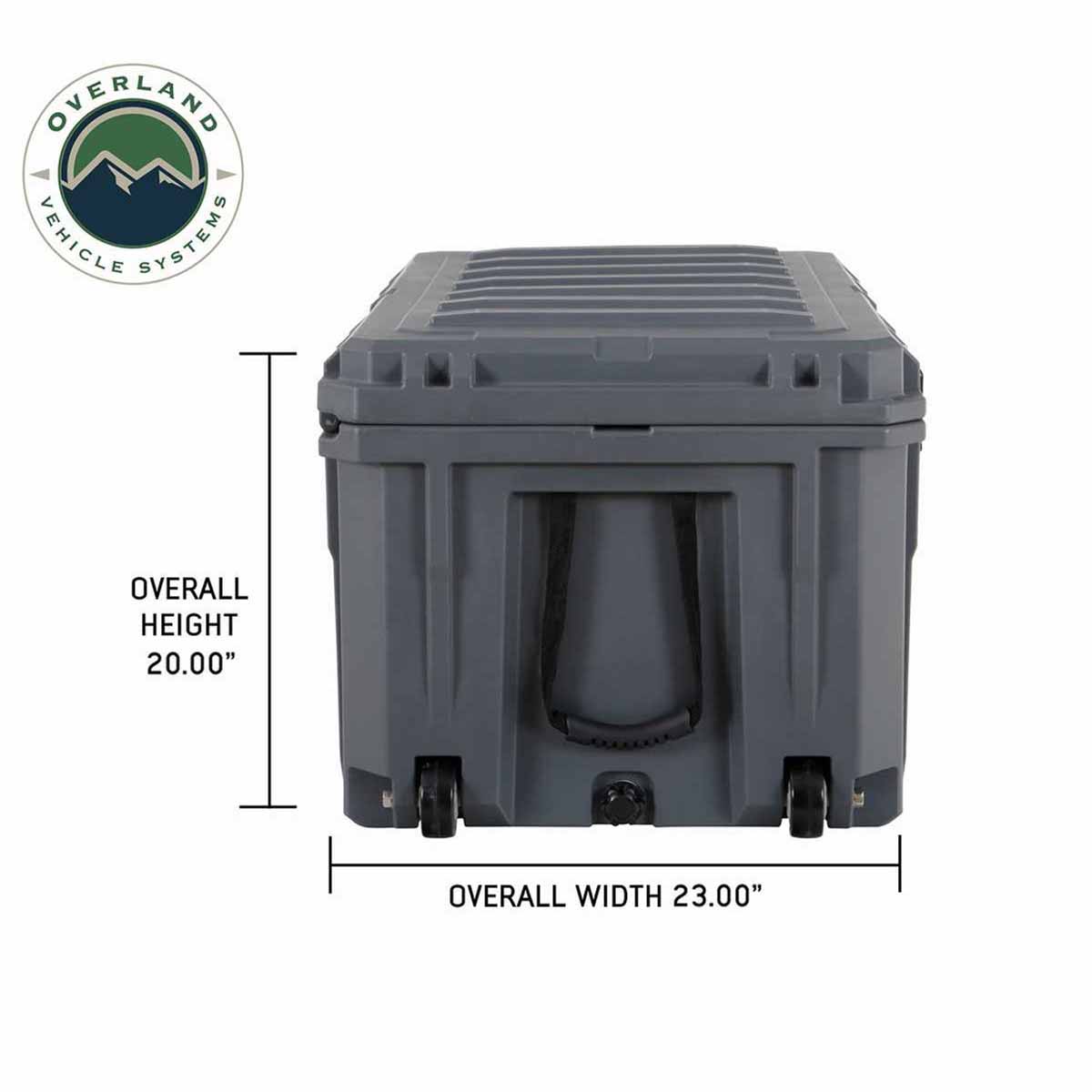 Overland Vehicle Systems D.B.S. 169 quart dry box with wheels - view 9