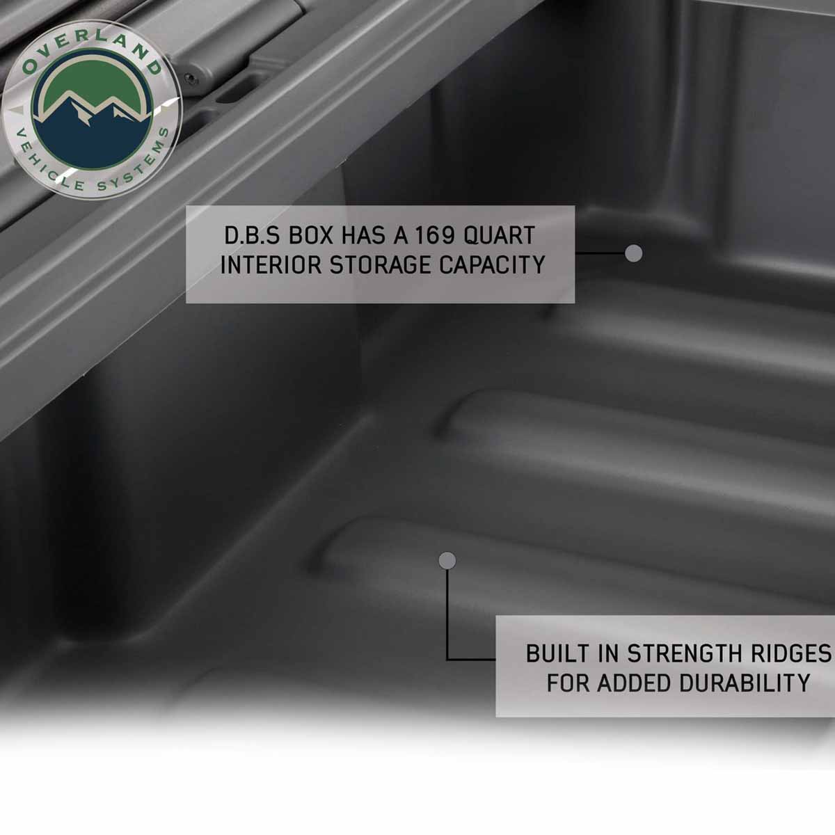 Overland Vehicle Systems D.B.S. 169 quart dry box with wheels - view 7