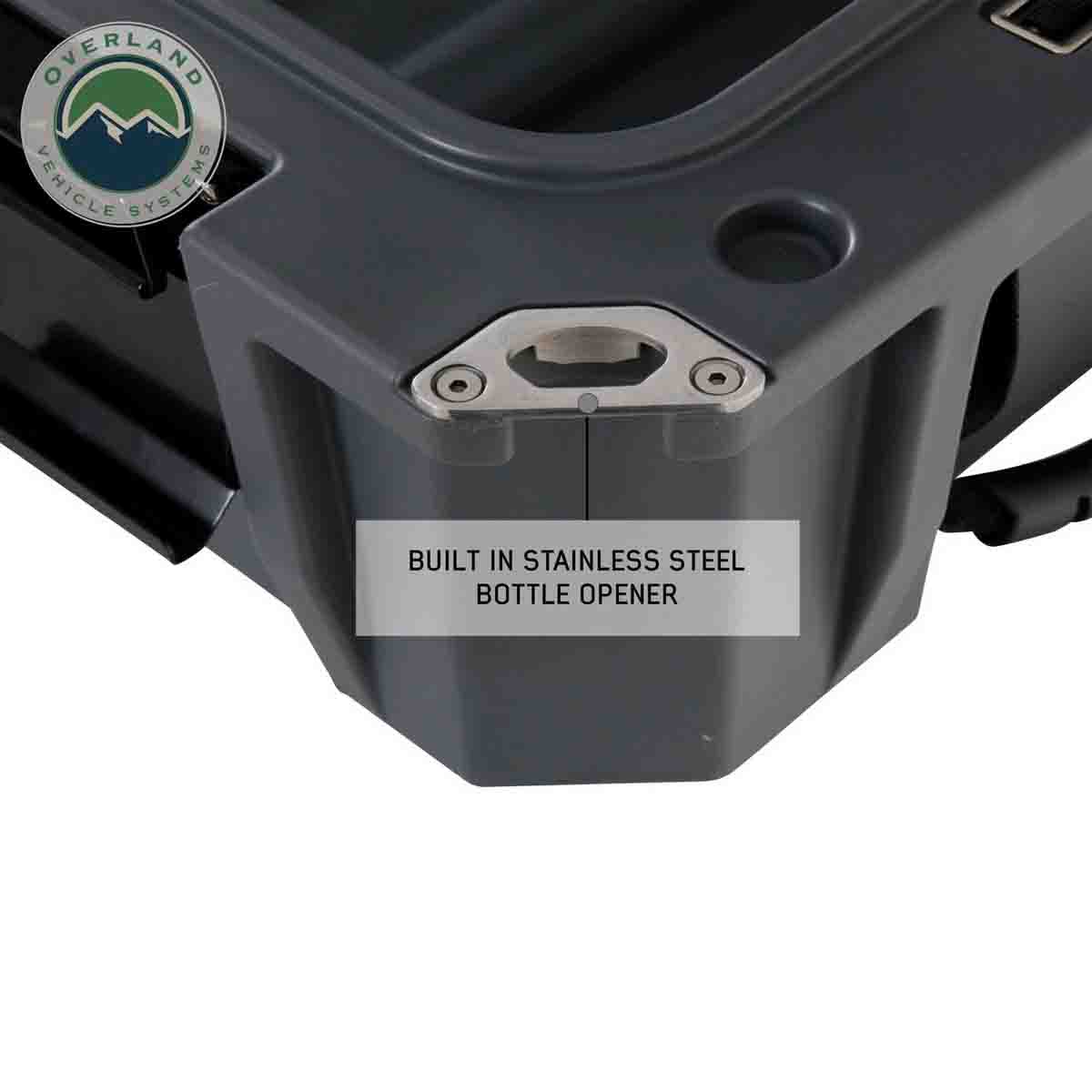 Overland Vehicle Systems D.B.S. 53 quart dark grey dry box - view 8