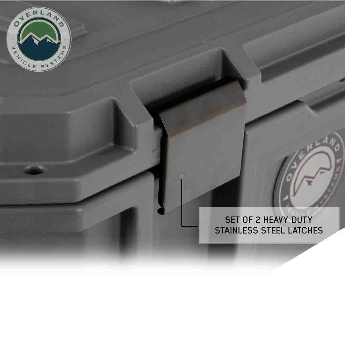 Overland Vehicle Systems D.B.S. 53 quart dark grey dry box - view 6