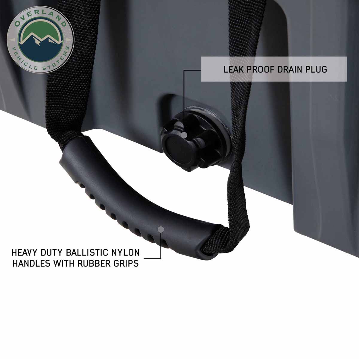 Overland Vehicle Systems D.B.S. 95 quart dark grey dry box - view 10