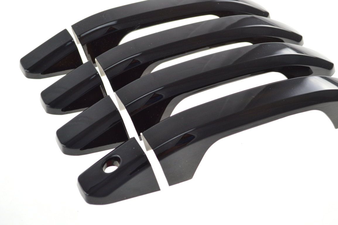 2014-2018 GMC Sierra 1500 & 2500 HD Gloss Black Door Handle Cover