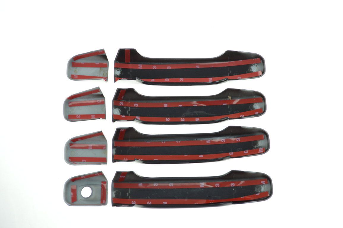 2015-2021 Chevrolet Colorado 4DR No Smart key Gloss Black Door Handle Cover