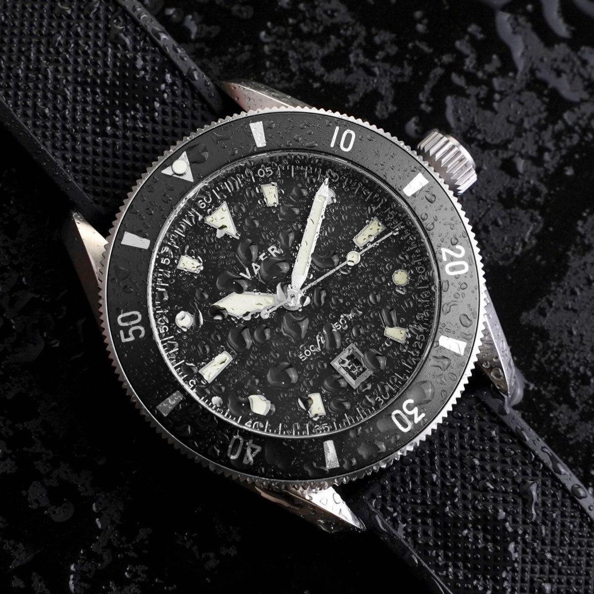 VAER DS2 Meridian Black Watch - Quartz 39mm