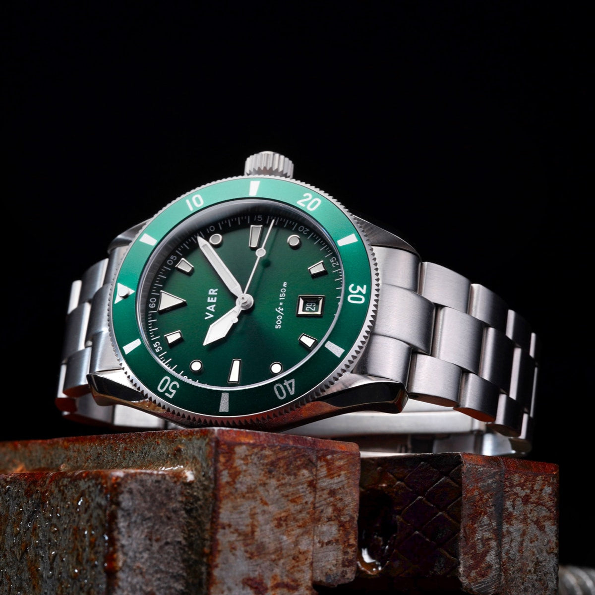 VAER DS2 Watch - Meridian Green - Quartz 39mm