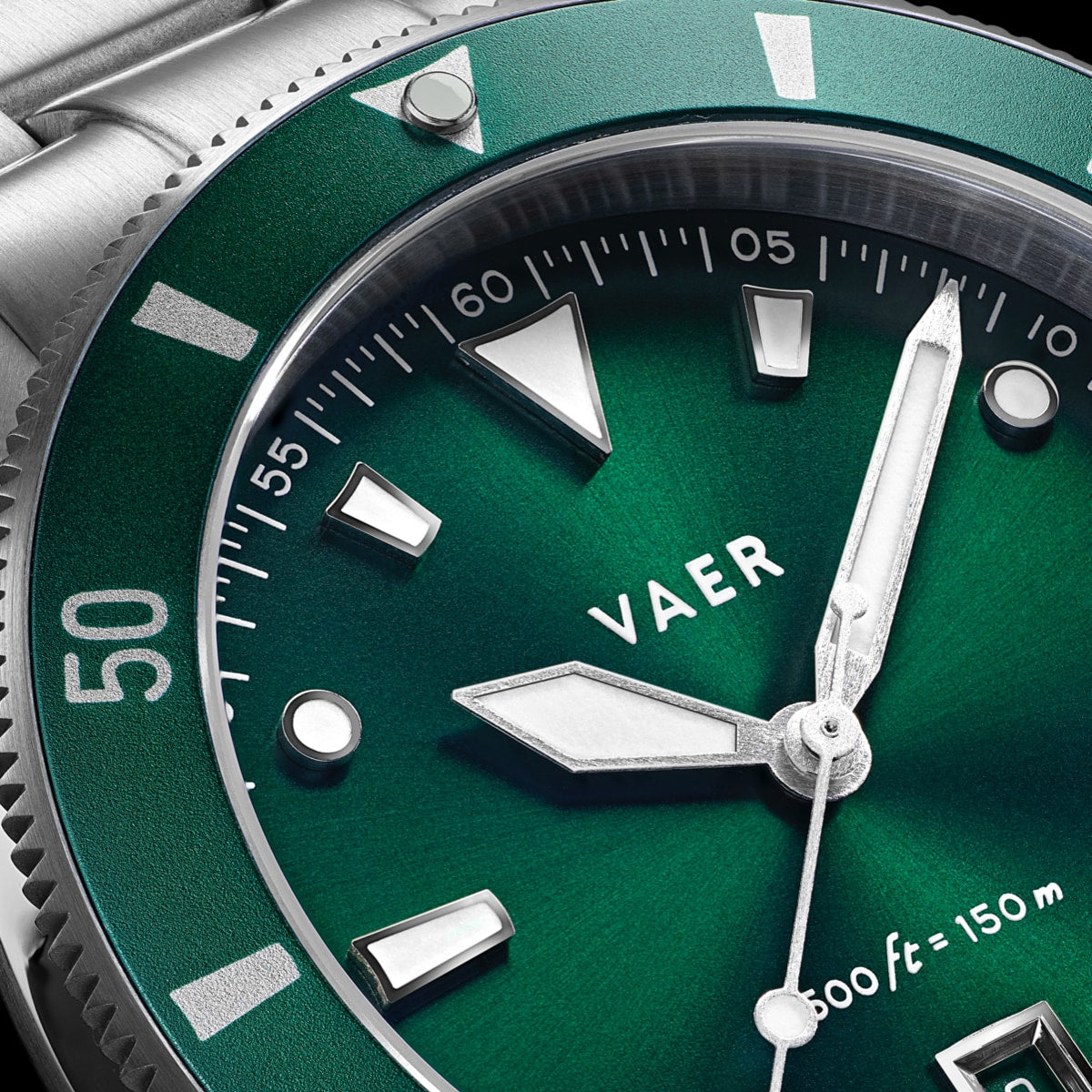 VAER DS2 Meridian Green Mens Watch - Quartz 42mm