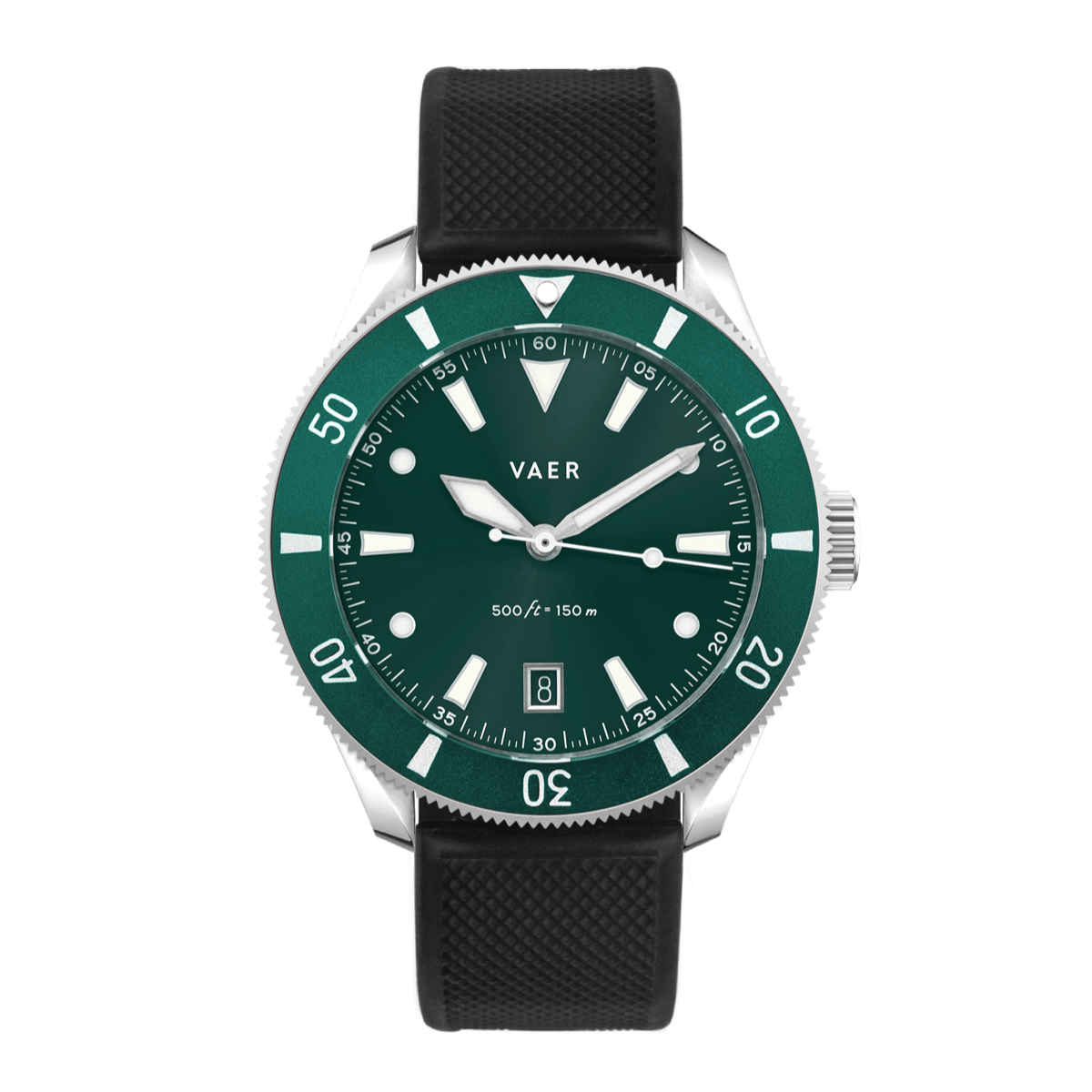 VAER DS2 Meridian Green Mens Watch - Quartz 42mm