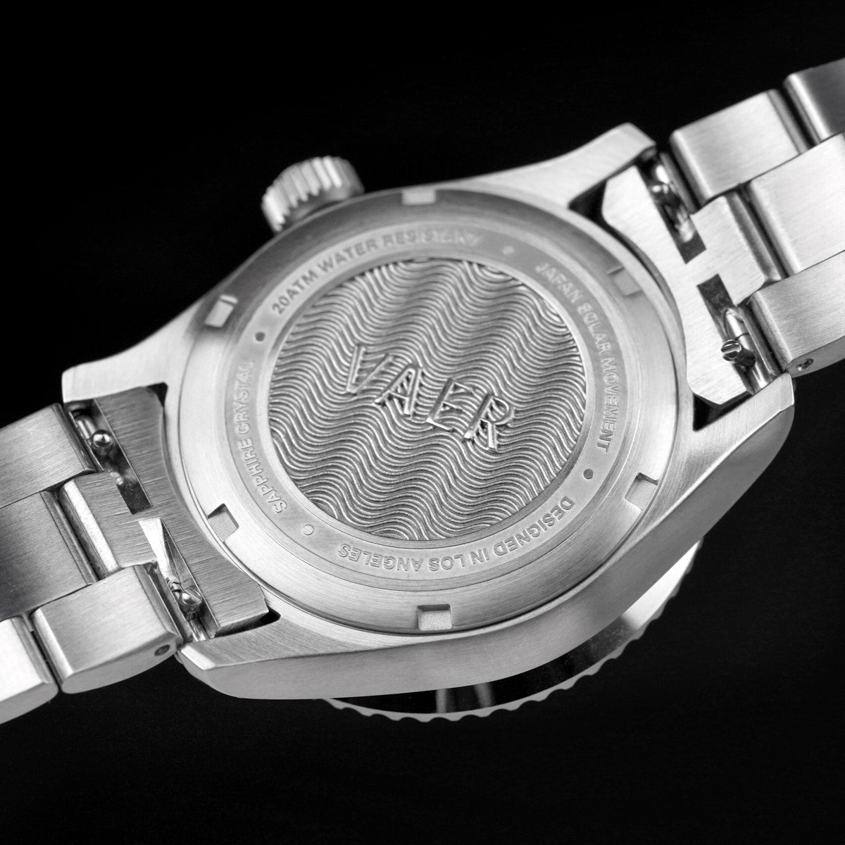 VAER DS4 Meridian Dive Watch - Black - Solar 42mm