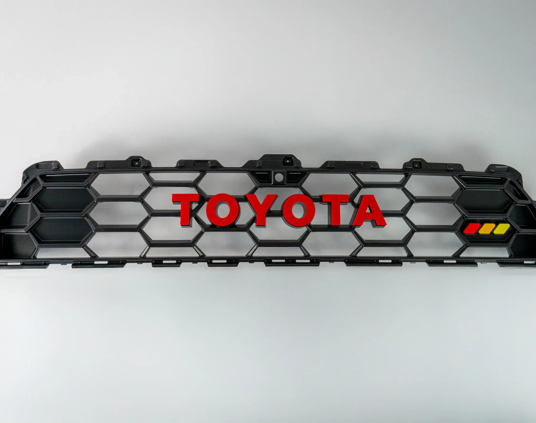 TOYOTA Front Grille Acrylic Emblem Overlays - 2025+ 4Runner TRD Pro / Trailhunter