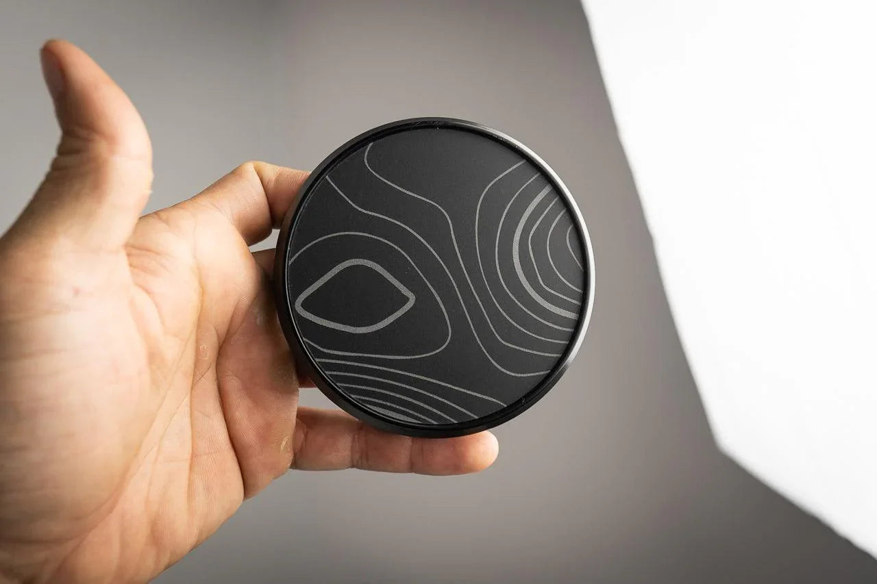 RC 3.5" Black Series Topo Round Cover Overlays - Universal