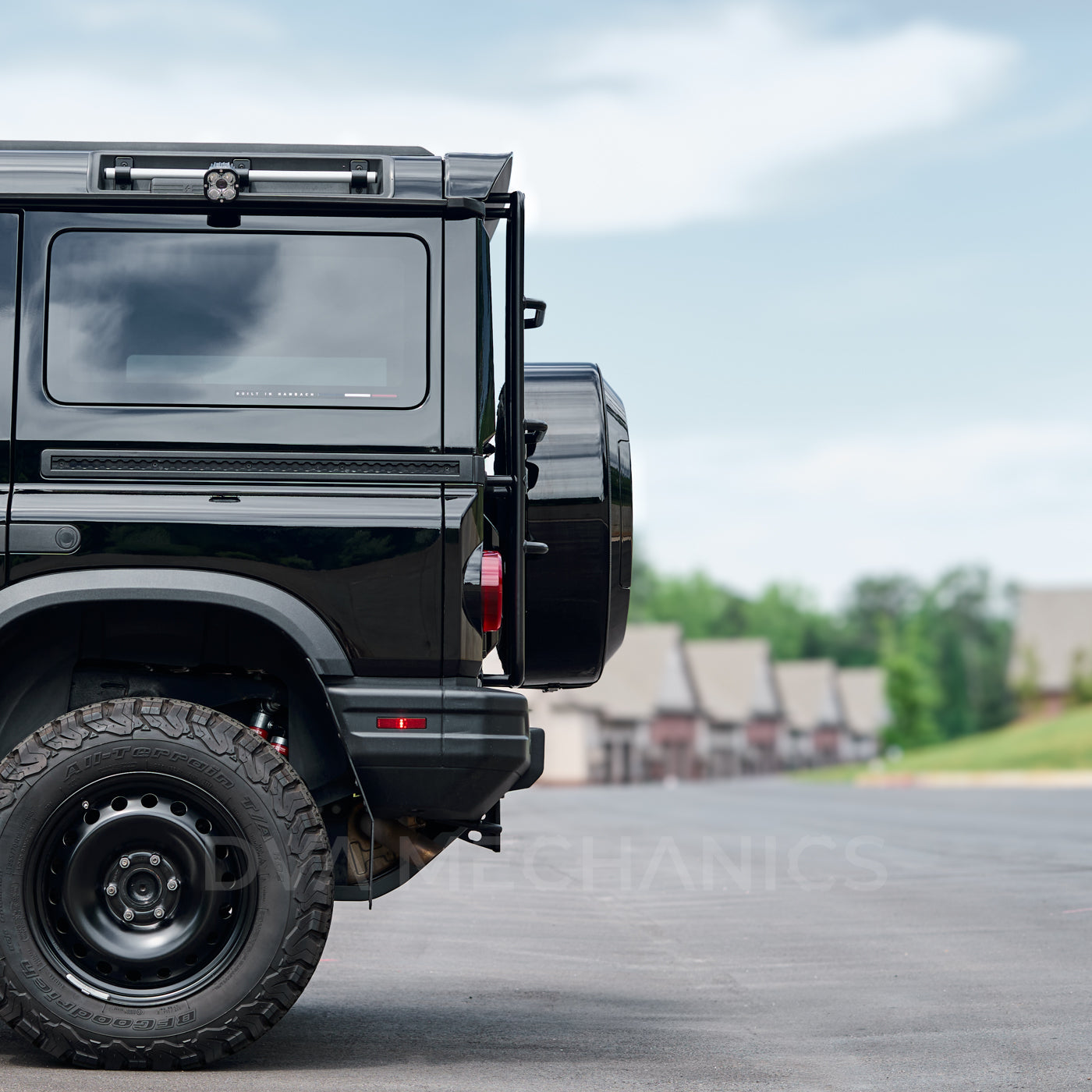 INEOS Grenadier: Spare Tire Utility System