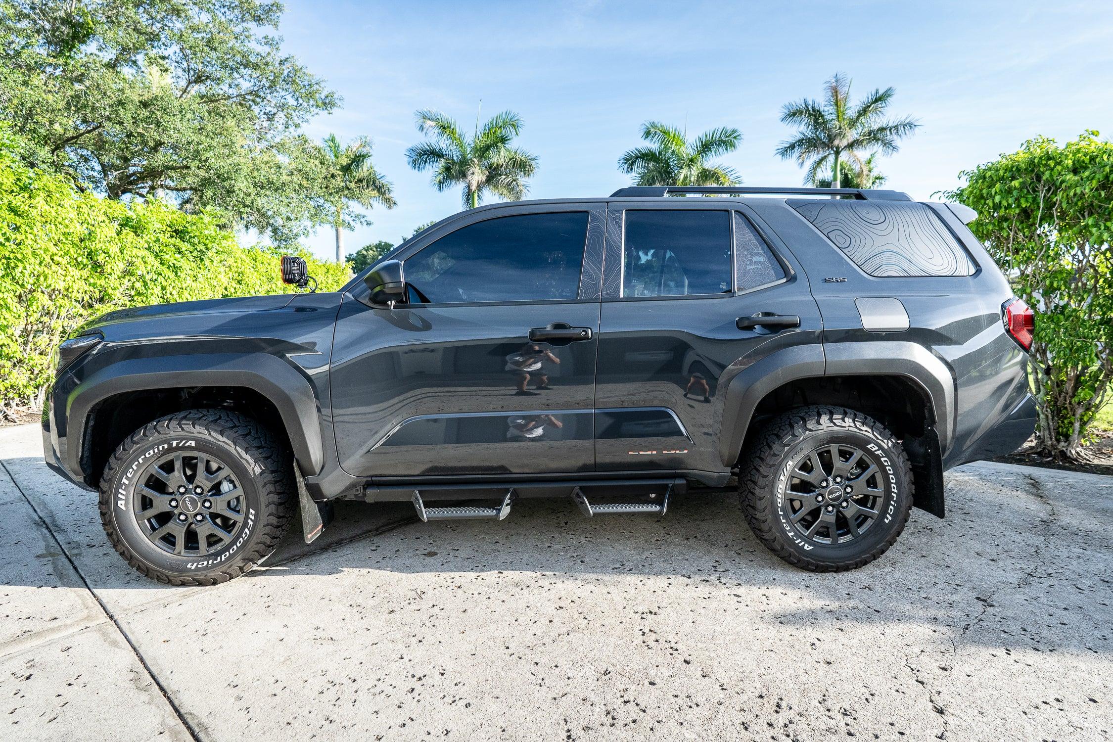 Topographic Rear Window Overlay V2 - 2025+ 4Runner