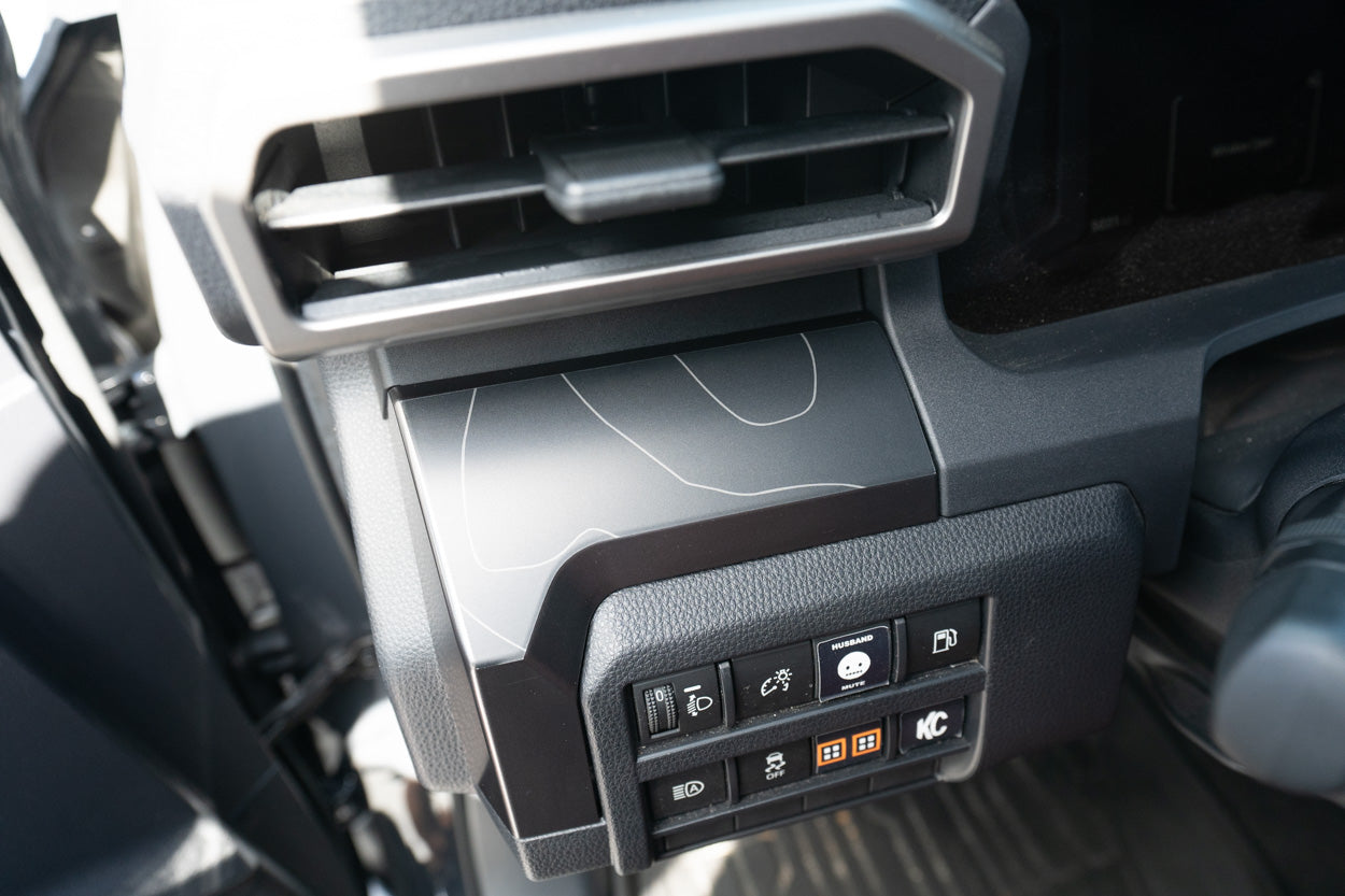 Full Width Topographic Dash Wrap - 2025+ 4Runner