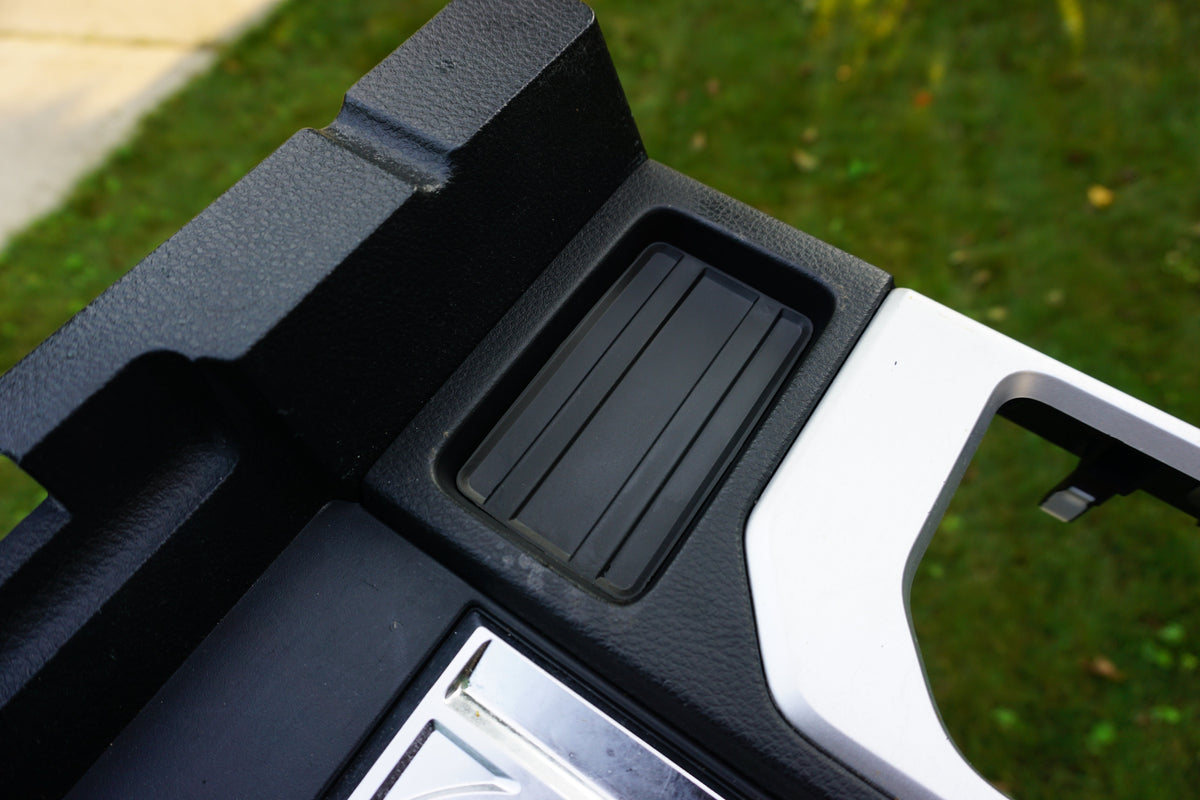 AJT Design 3-piece center console tray liner for 2014-2021 Toyota Tundra - black