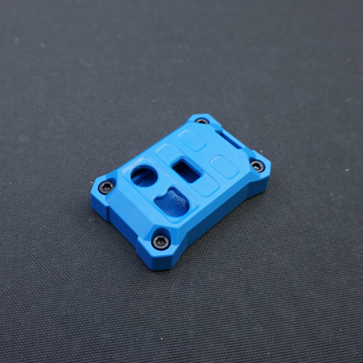 AJT Design Injection Fob IF032 key fob case for Ford 3-button fobs - blue