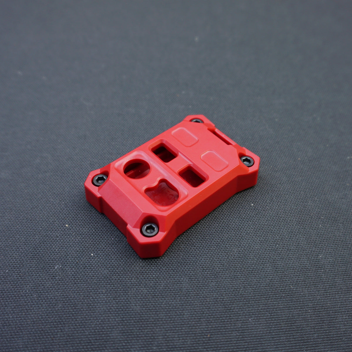 AJT Design Injection Fob IF033 key fob case for Ford 4-button fobs - red