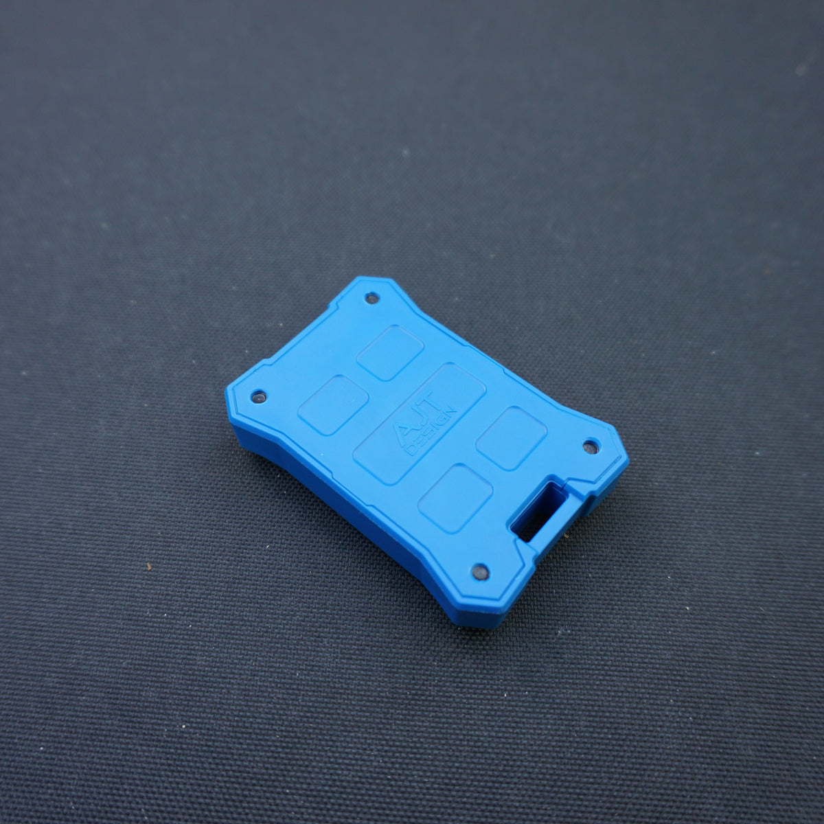AJT Design Injection Fob IF033 key fob case for Ford 4-button fobs - blue