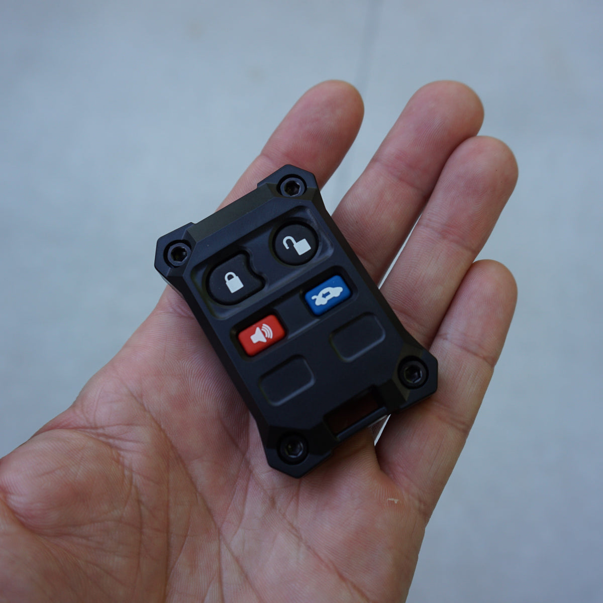 AJT Design Injection Fob IF033 key fob case for Ford 4-button fobs - black