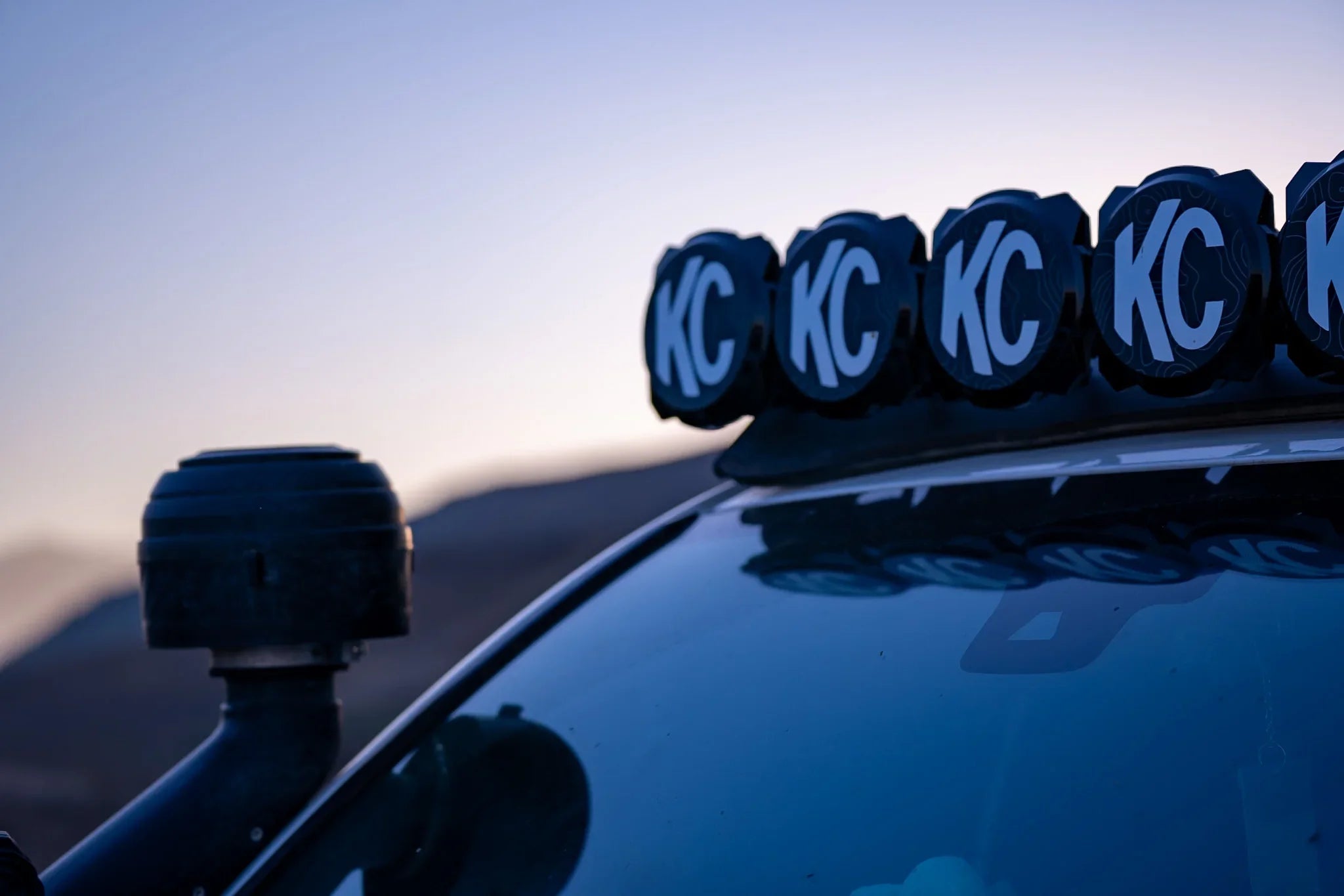 KC HiLITES Pro6 / Titan Gravity Light Cover Topo Overlays (Pair) - Universal