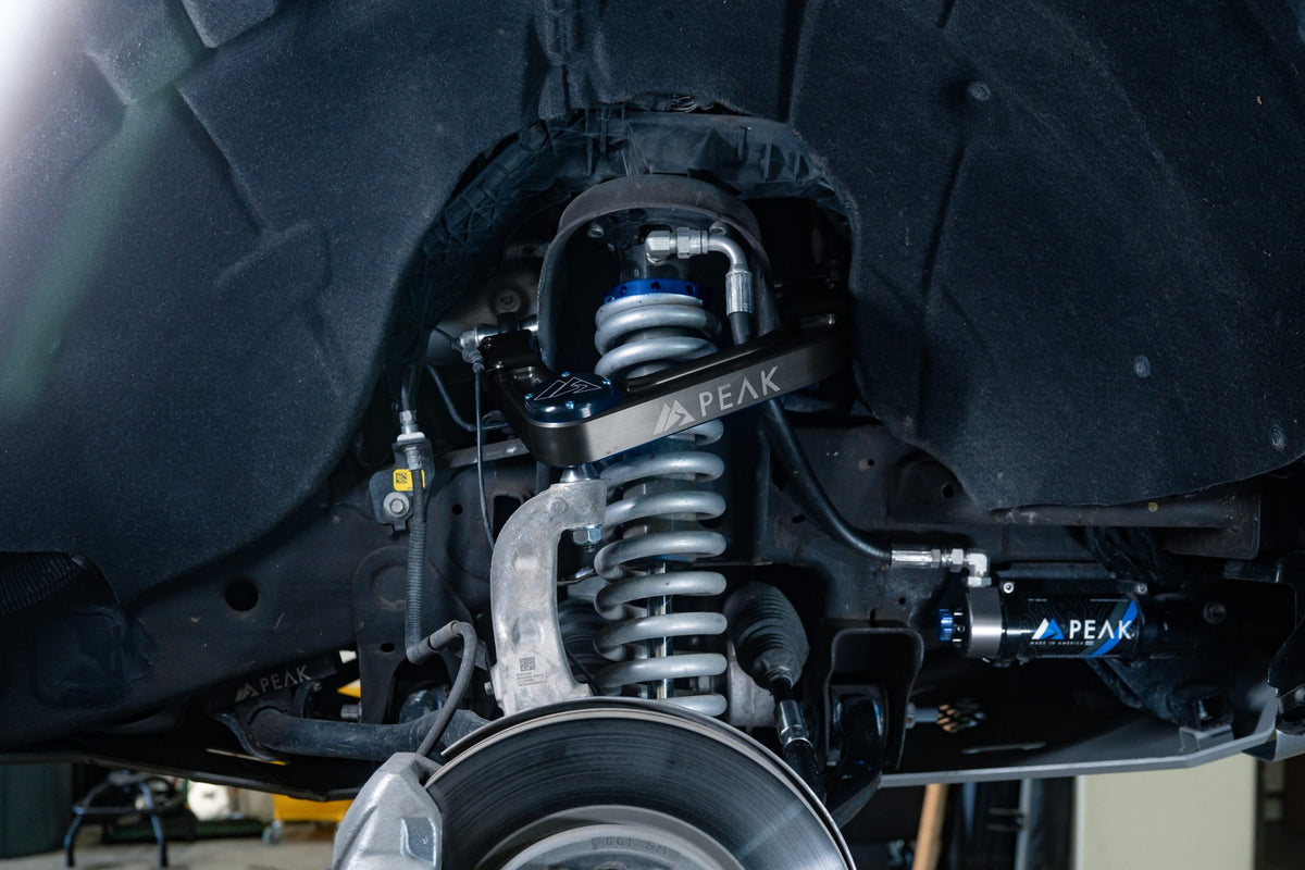 Peak Suspension Billet Upper Control Arms (19+ Silverado/Sierra 1500/ZR2/AT4X) for 2019+ Chevy Silverado 1500 / GMC Sierra 1500