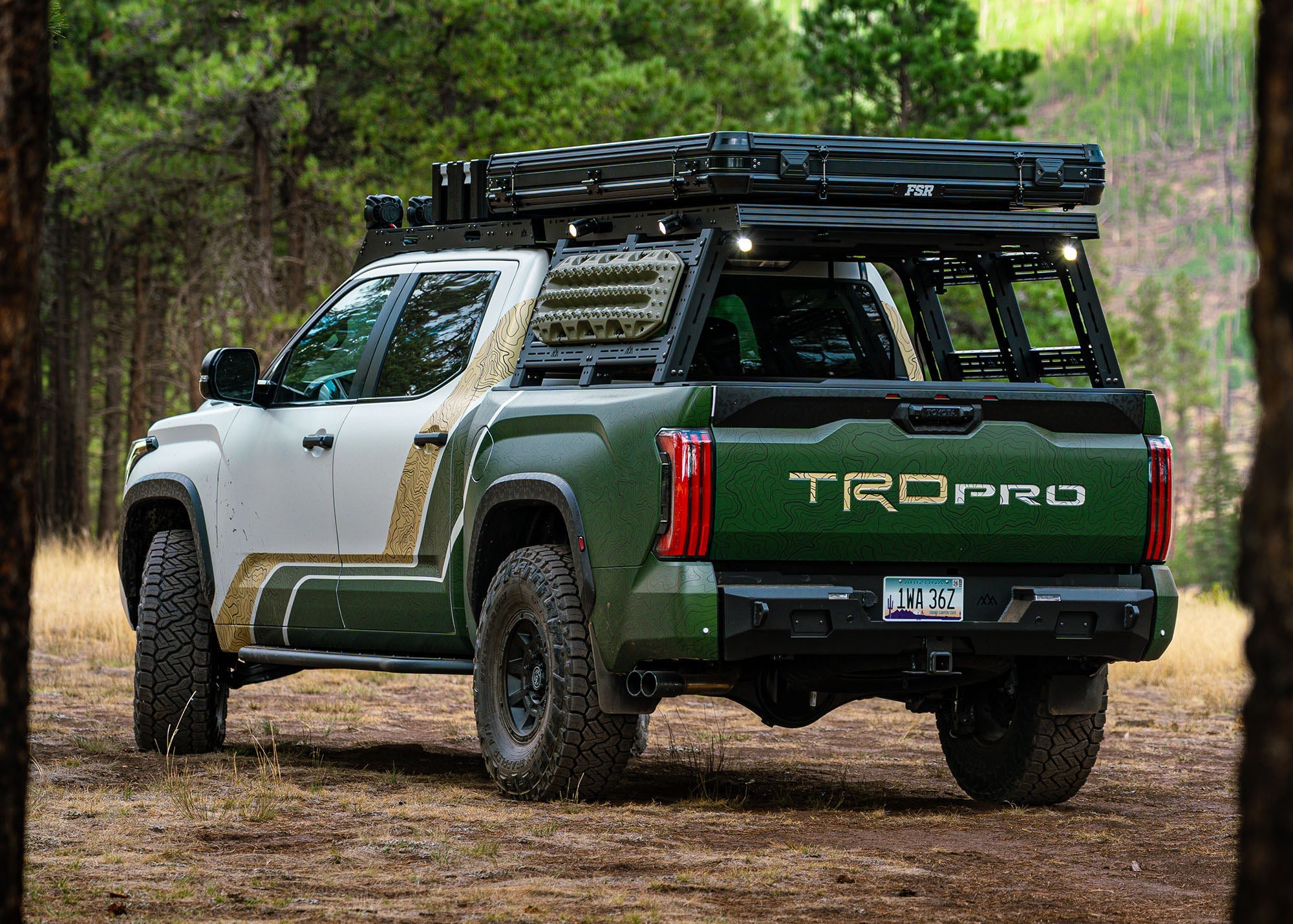 Backwoods Toyota Tundra 3rd Gen (2022+) Bed Rack - Full Height