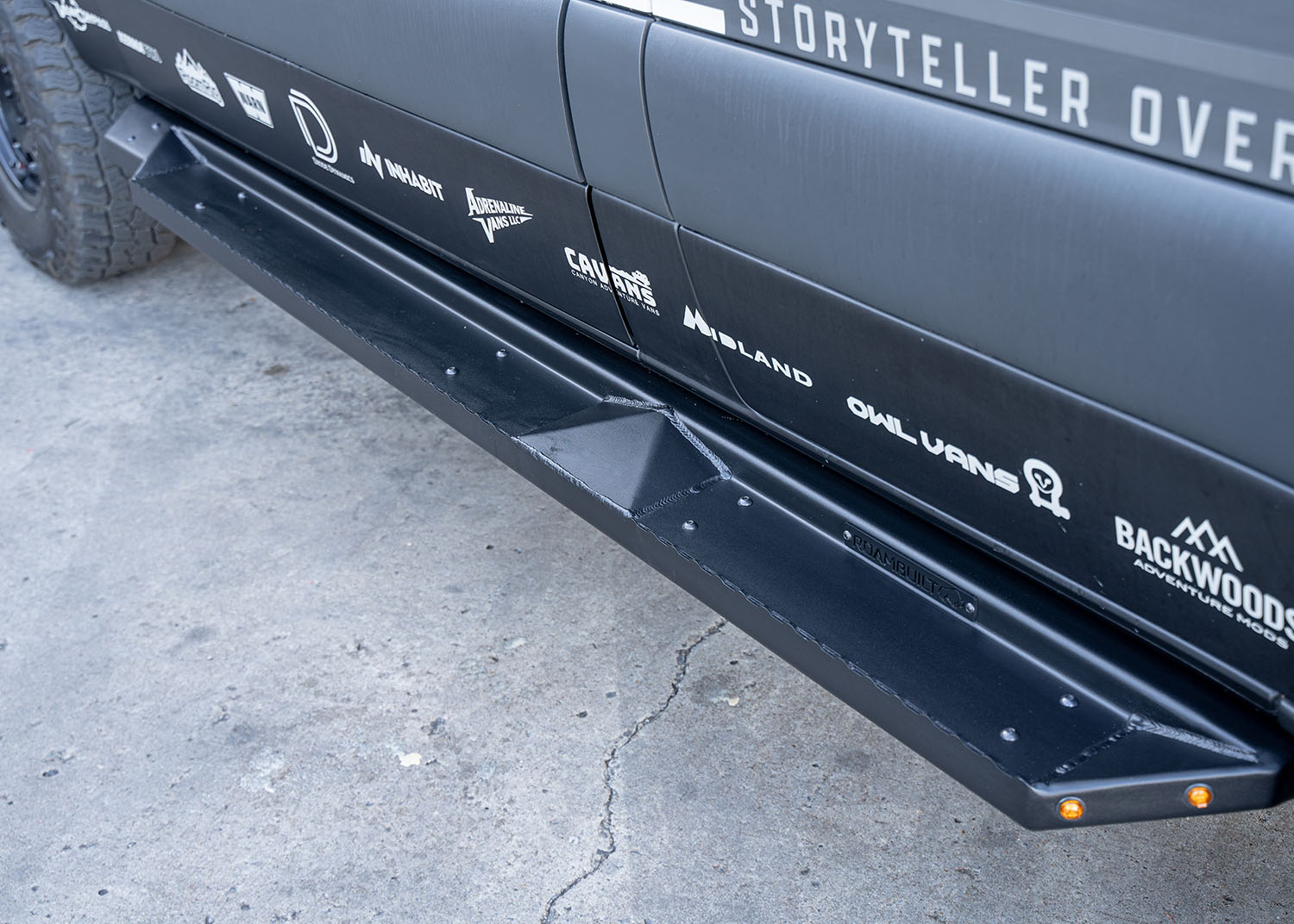 Sprinter Side Steps - Long/Flat Version (Driver Side)