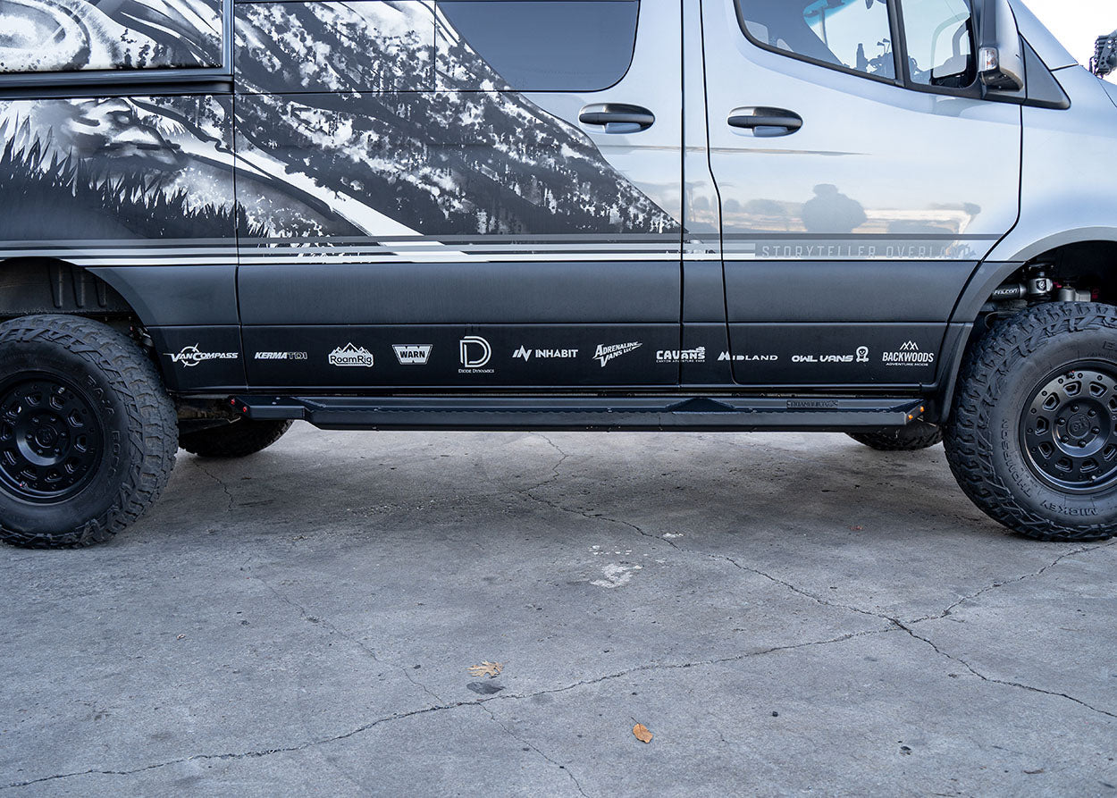 Sprinter Side Steps - Long/Flat Version (Passenger Side)