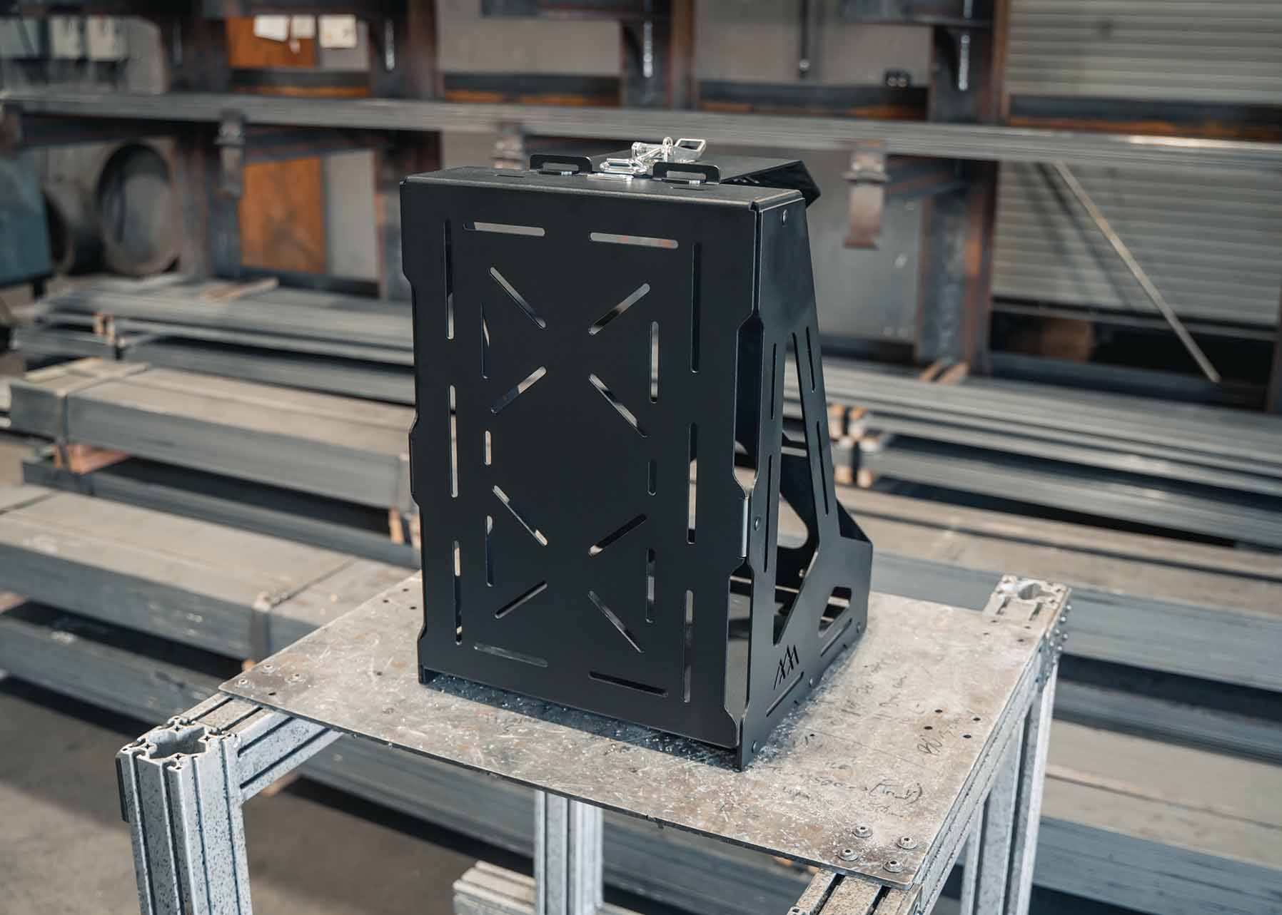 Backwoods Jerry's Can Holder - Dual Universal Jerry Can Carrier