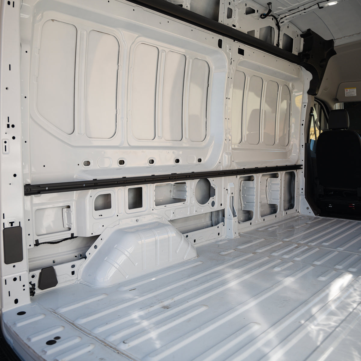 Integral Truck Rail and Stack Lock Bundle (2 Pack) for Ford Transit Van 148 wheelbase