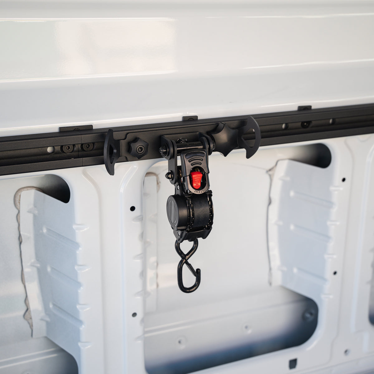 Integral Truck Rail and Swivel Strap Bundle 4 Pack for Ford Transit Van 148 wheelbase