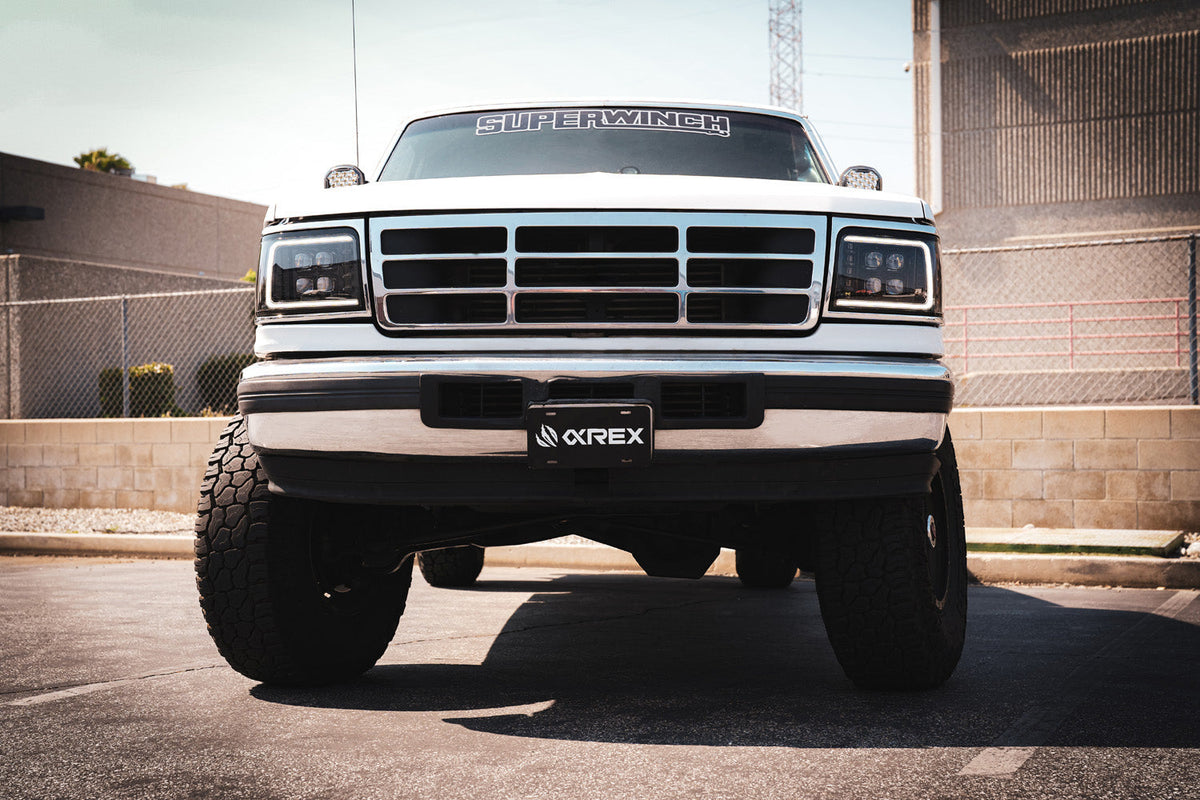 AlphaRex NOVA-Series LED Projector Headlights for Ford F-150 / Ford Super Duty - Black
