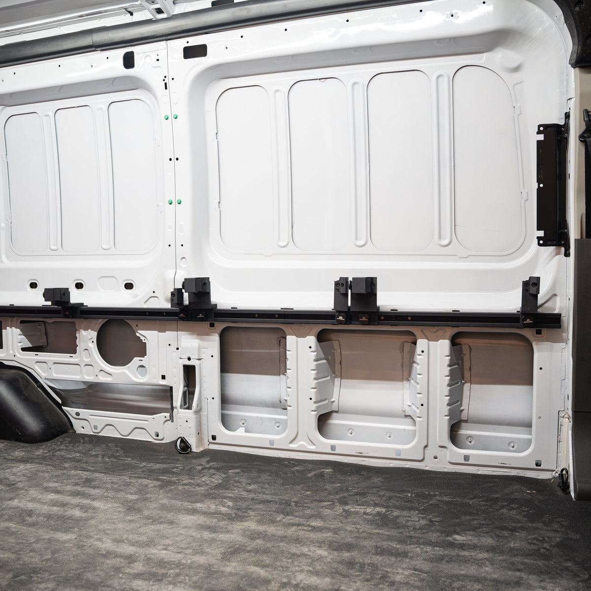 Integral Truck Rail and Stack Lock Bundle (3 Pack) for Ford Transit Van 148 wheelbase