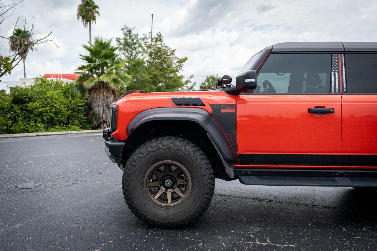 Fender Vent Overlay Kit - 2022+ Bronco Raptor