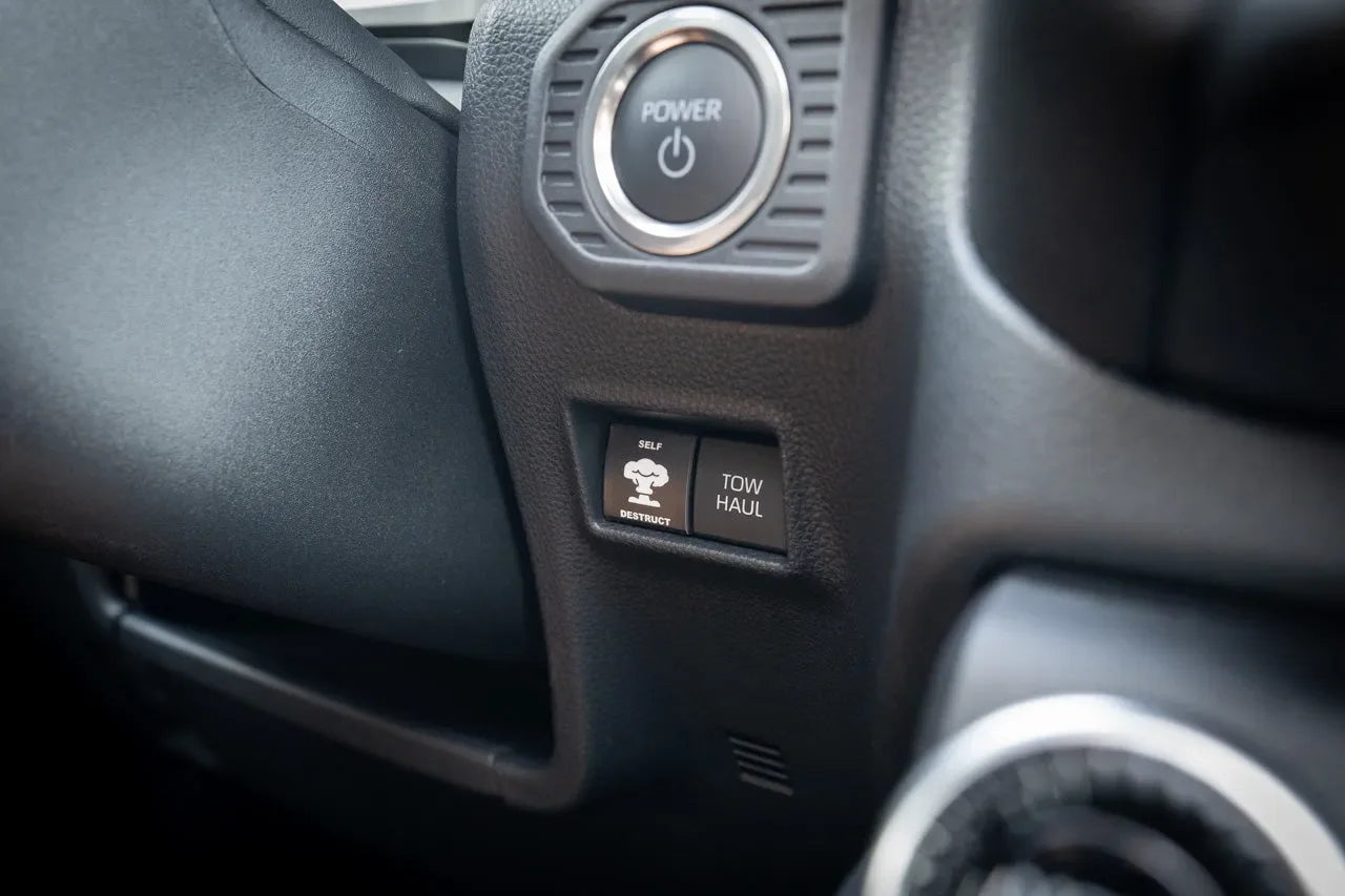 Ejecto Seato Blank Button Overlay - 2024+ Land Cruiser / Tacoma / 2025+ 4Runner