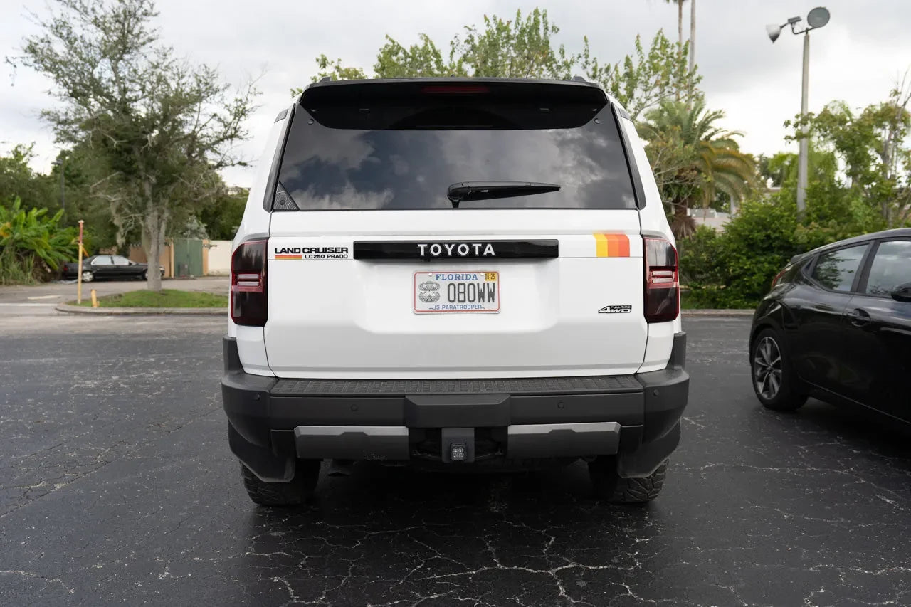 FULL TIME 4WD Acrylic Laser Series Tailgate Badge - 2024+ Land Cruiser / GX550 / 2025+ 4Runner Limited