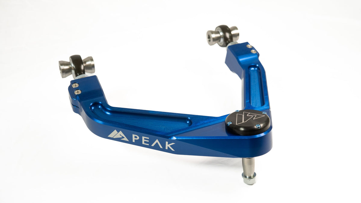Peak Suspension Billet Upper Control Arms – 23+ Canyon/Colorado (ZR2 + TrailBoss) for 2023+ Chevy Colorado / GMC Canyon
