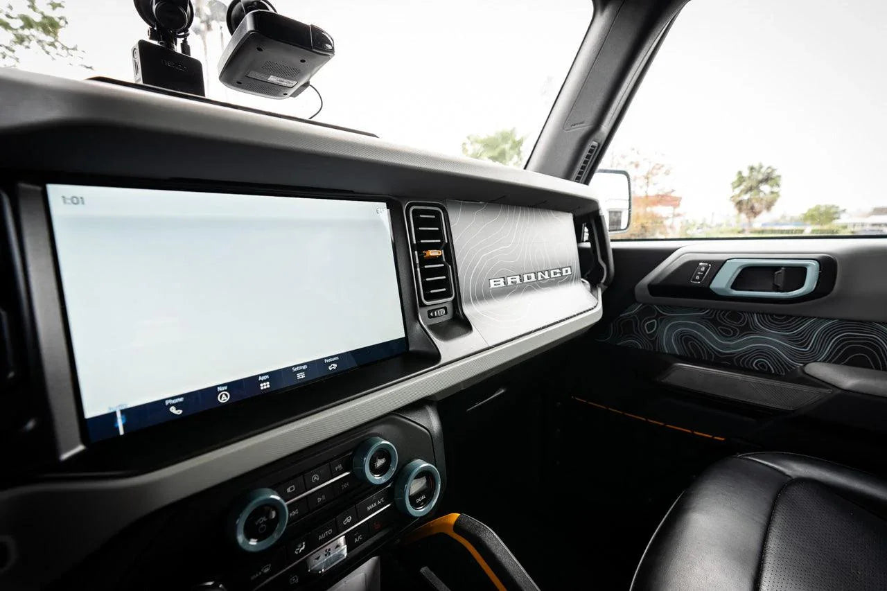 Topo 3 Piece Dash Kit (Printed Series) - 2021+ Bronco