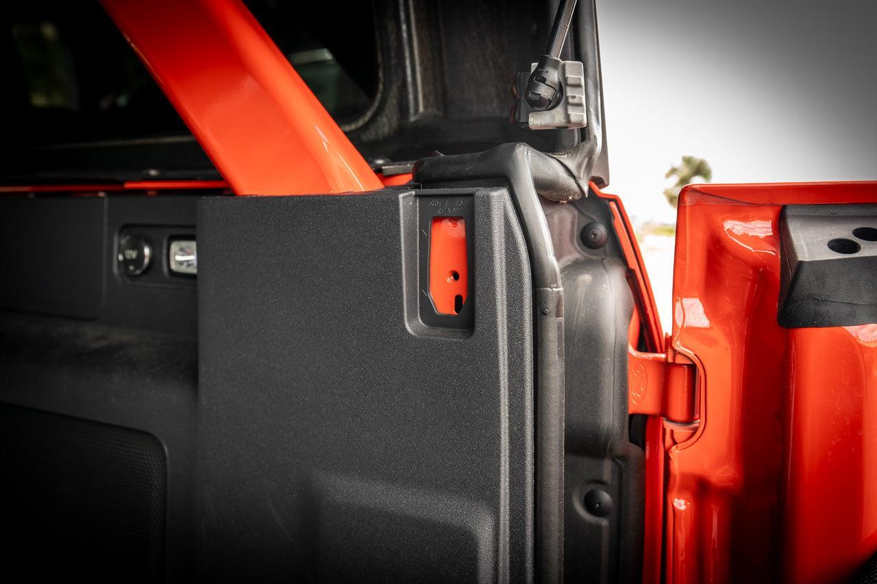 Laser Series Acrylic Covers for Soft Top Ready Holes - 2021+ Bronco