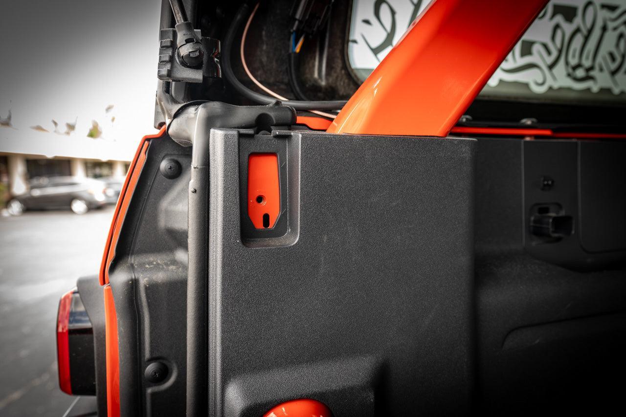 Laser Series Acrylic Covers for Soft Top Ready Holes - 2021+ Bronco