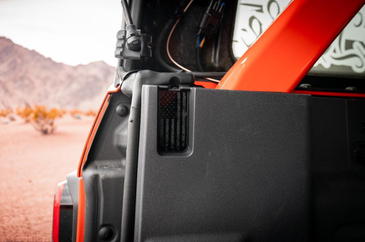 Laser Series Acrylic Covers for Soft Top Ready Holes - 2021+ Bronco