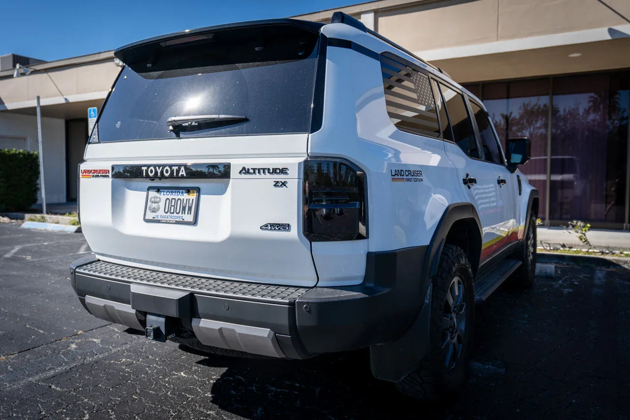 "ZX" LC 250 Acrylic Laser Series Tailgate Badge - 2024+ Land Cruiser