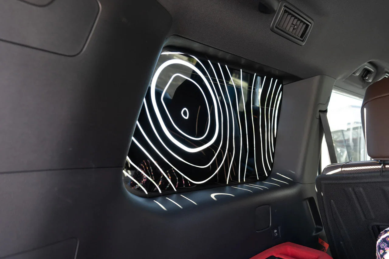 Topographic Rear Window Overlay V2 - 2024+ Land Cruiser