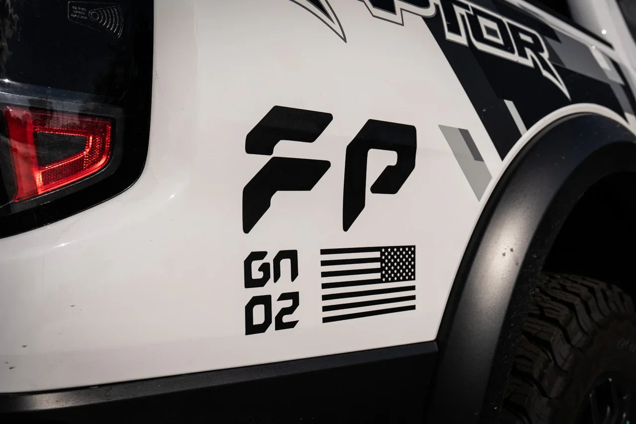 FP GN 02 Fender Decals - 2024+ Ranger Raptor