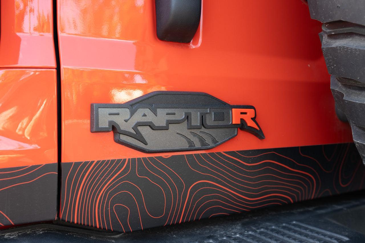 Acrylic R Inlay Kit - 2022+ Bronco Raptor