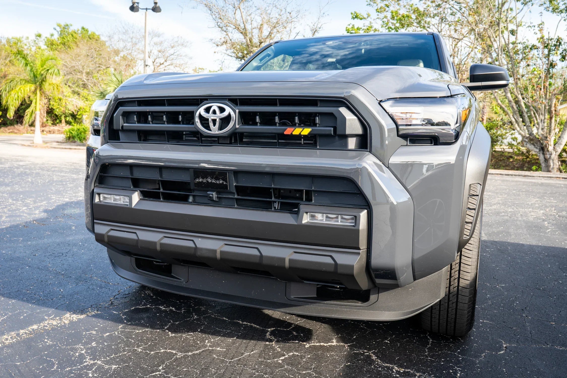 Tri Color TRD Style Grille Emblem - 2025+ 4Runner