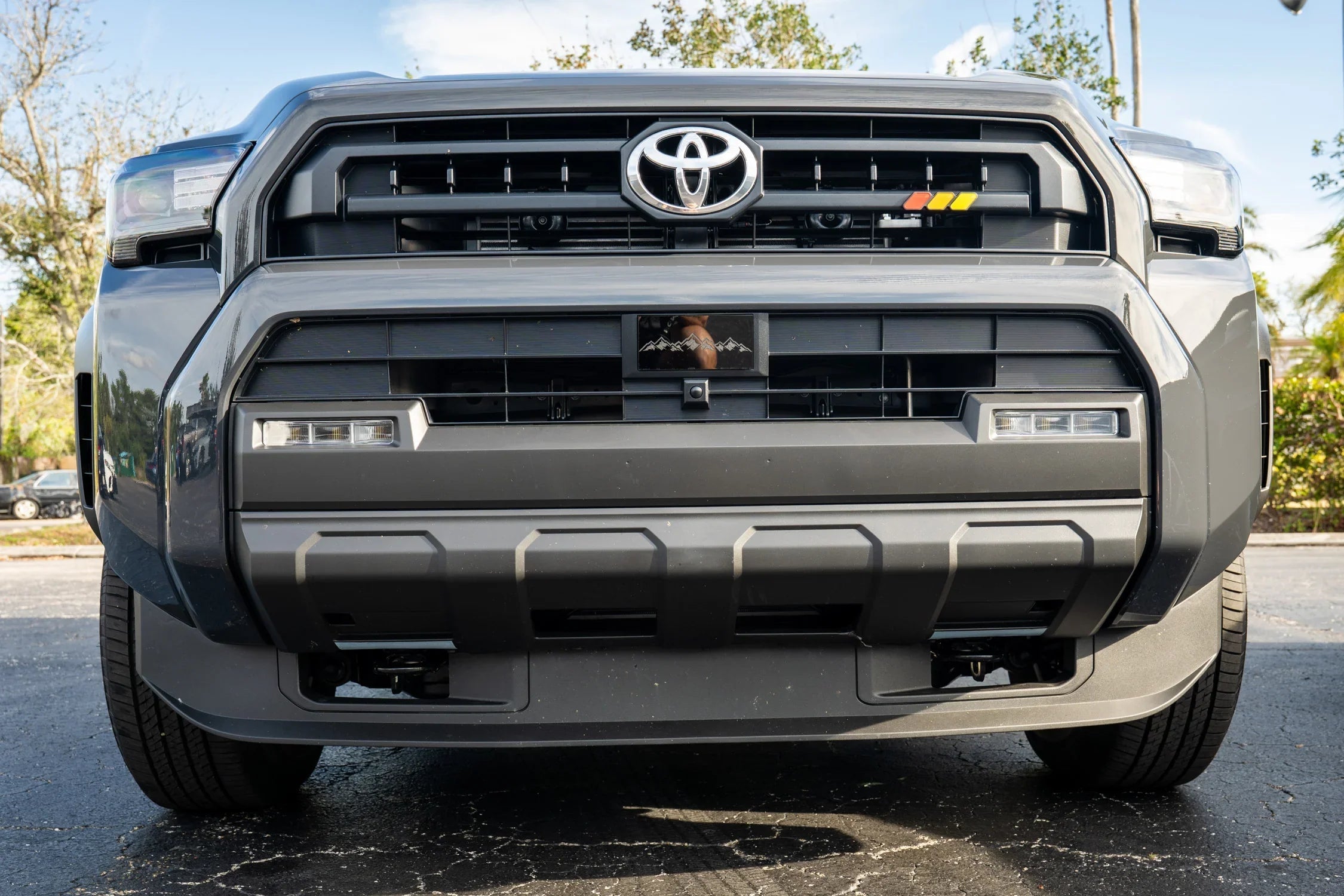 Tri Color TRD Style Grille Emblem - 2025+ 4Runner