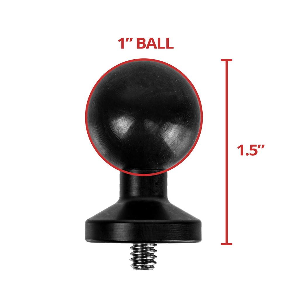 Tackform 1 inch B-sized camera mounting adapter for universal fit